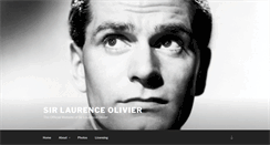 Desktop Screenshot of laurenceolivier.com