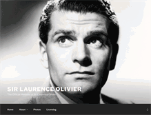 Tablet Screenshot of laurenceolivier.com